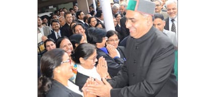 Himachal High Court Justice Rajeev Sharma disposed Off Record 54,000 Cases In  Nine Years.