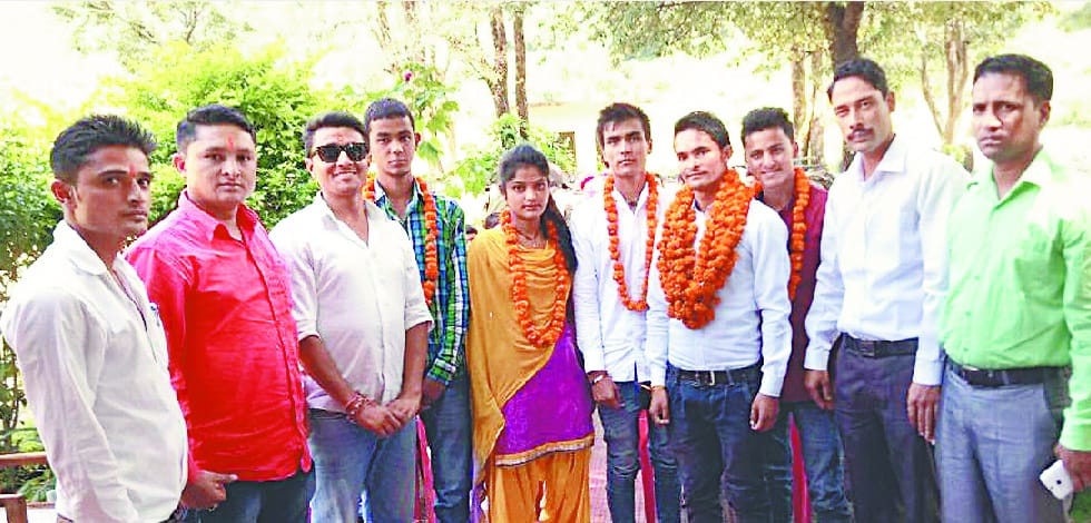 ABVP Kapkot fielded candidates in all positions