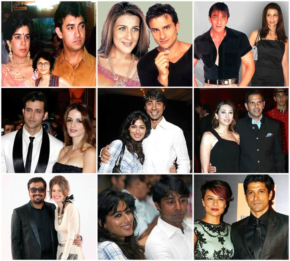 bollywood love marriages that ended in divorce 