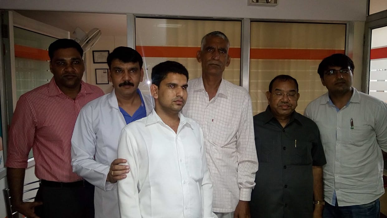 heart attack, death, declaire death, life line, patient, life safe, haryana, rohtak
