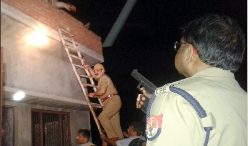 Police fired shot