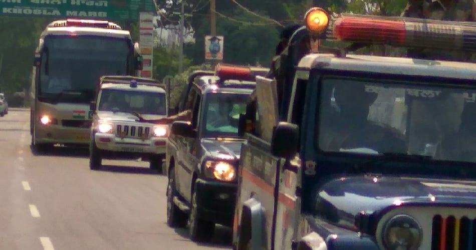 sada-e-sarhad bus route changed in fatehgarh due to protest against uri terror attack