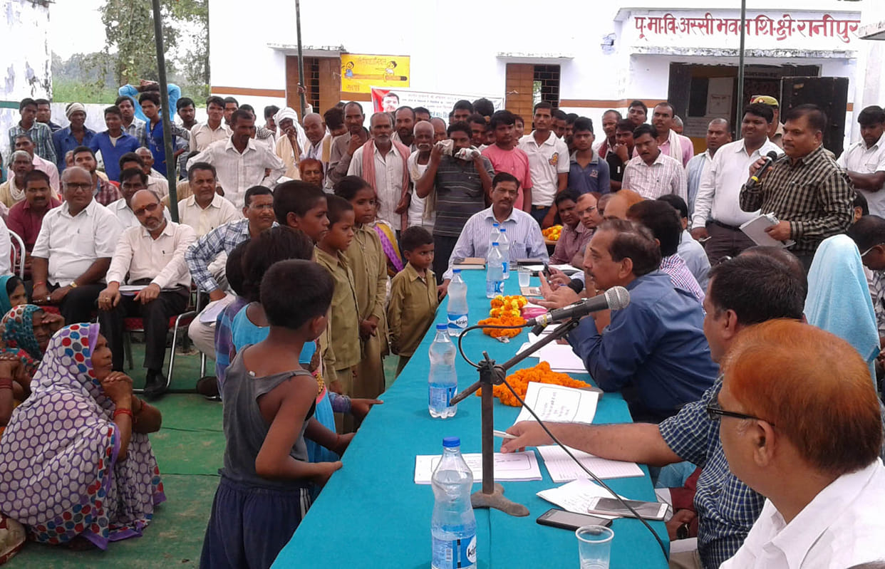 Officials stopped absent salary