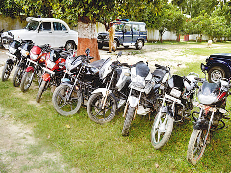 Bikers gang busted, two accused arrested