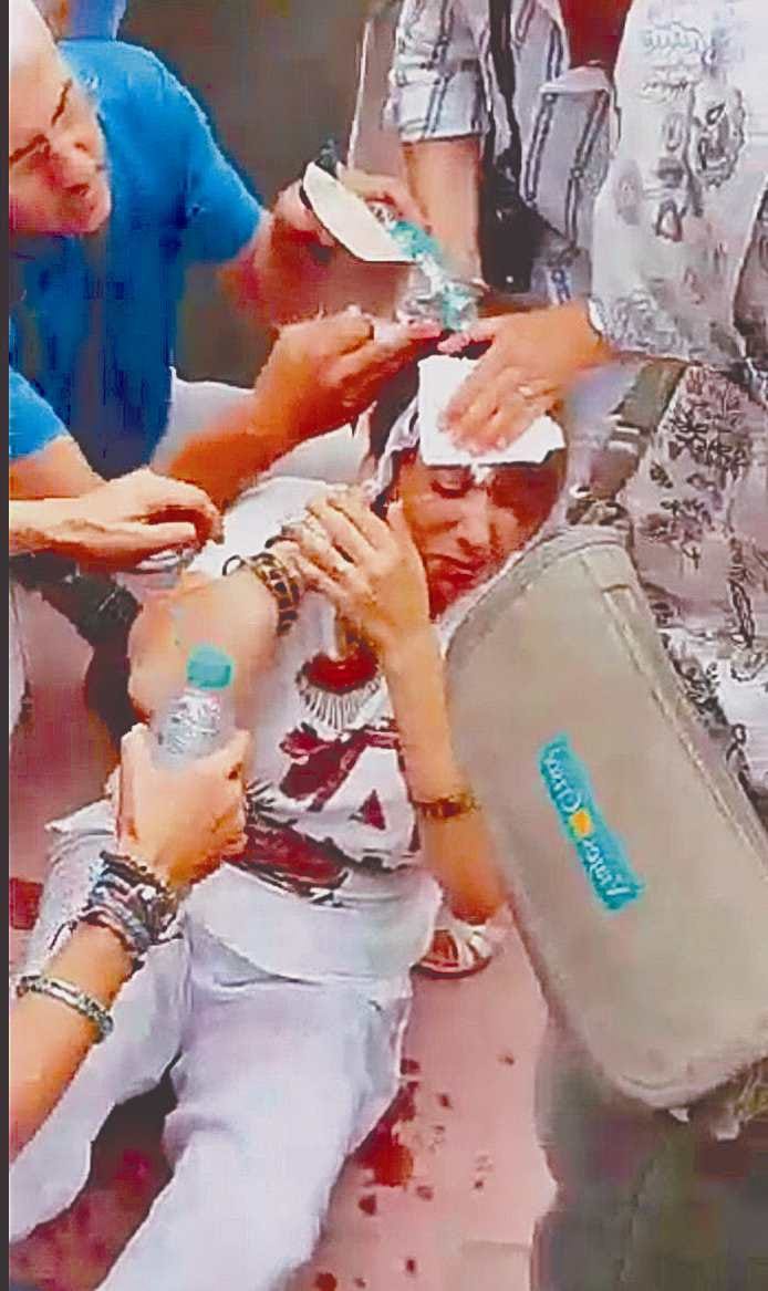 Two tourists injured in bull attack on Taj