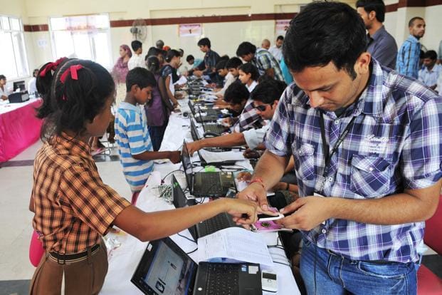 35 Percent Children in India Not Have Aadhar Card Yet.