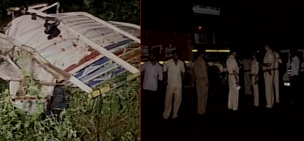 Traumatic road accident killed 10 people, injured more than a dozen