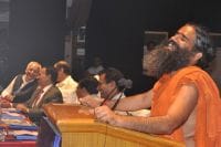 baba ramdev, seminar, ndri, dairy industry, karnal