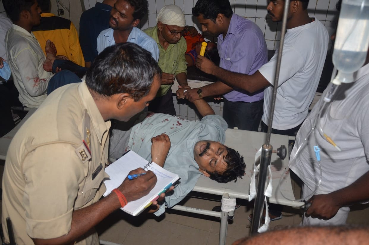 Firing at doctor's clinic, three injured