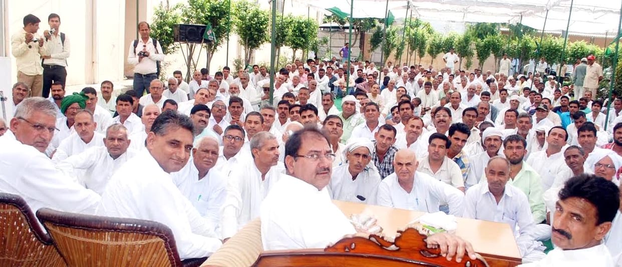 INLD Organizing a big political railly at kanal