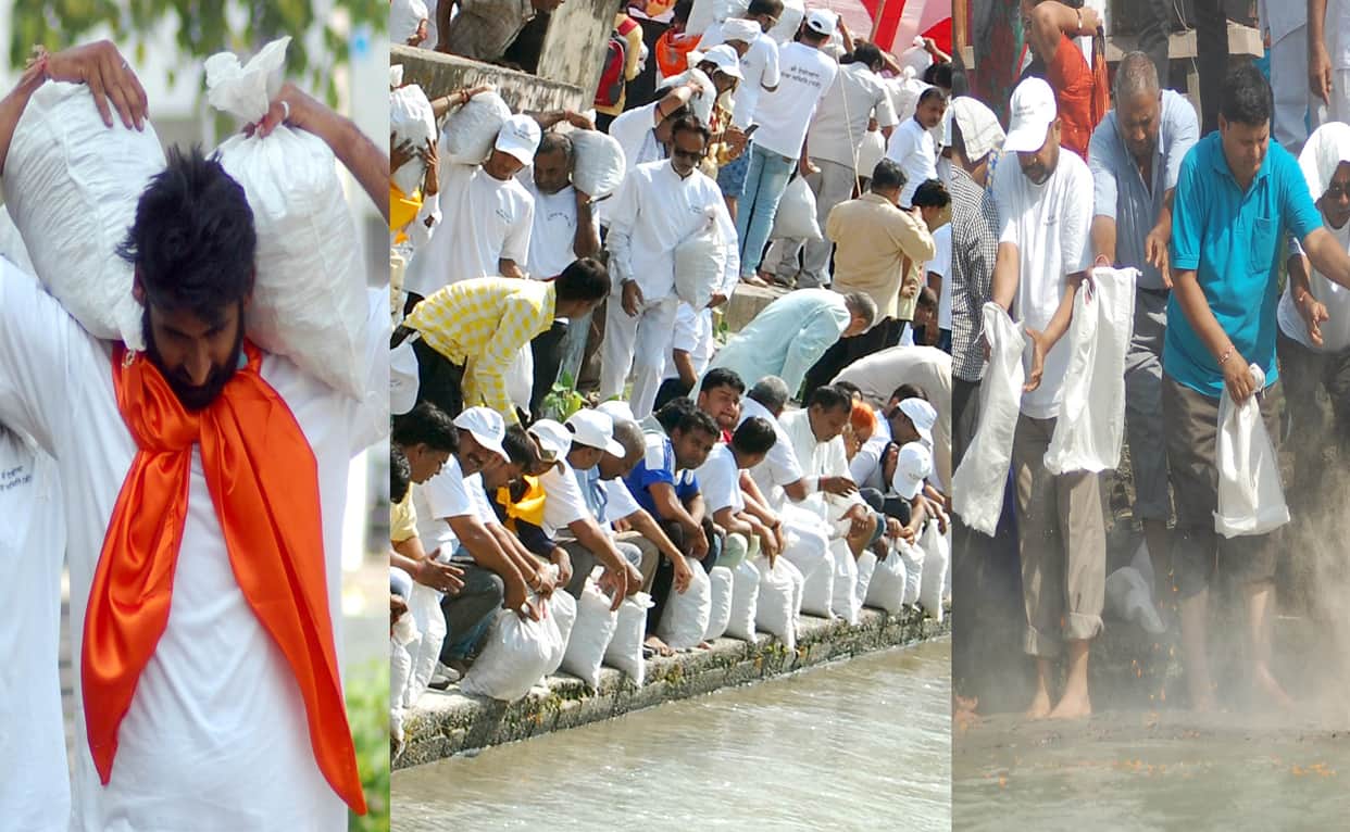 pakistani hindus ashes flow into ganga.