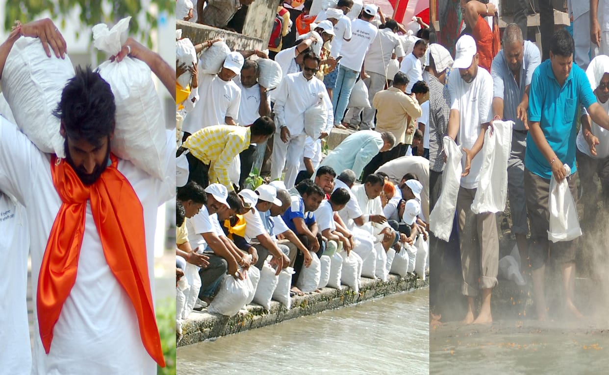 pakistani hindus ashes flow into ganga.