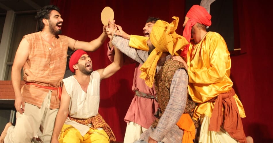 punjabi play in punjab kala bhawan chandigarh