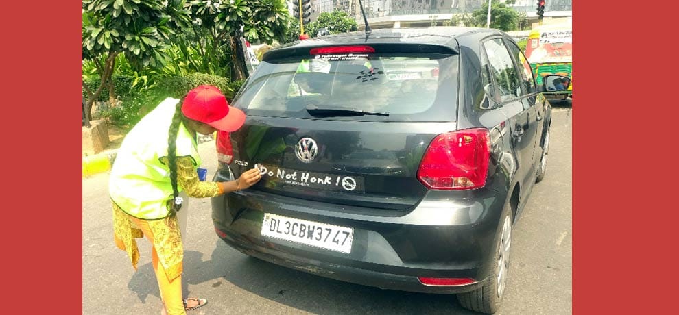 'Do Knot Hank' imagination brought against sound pollution