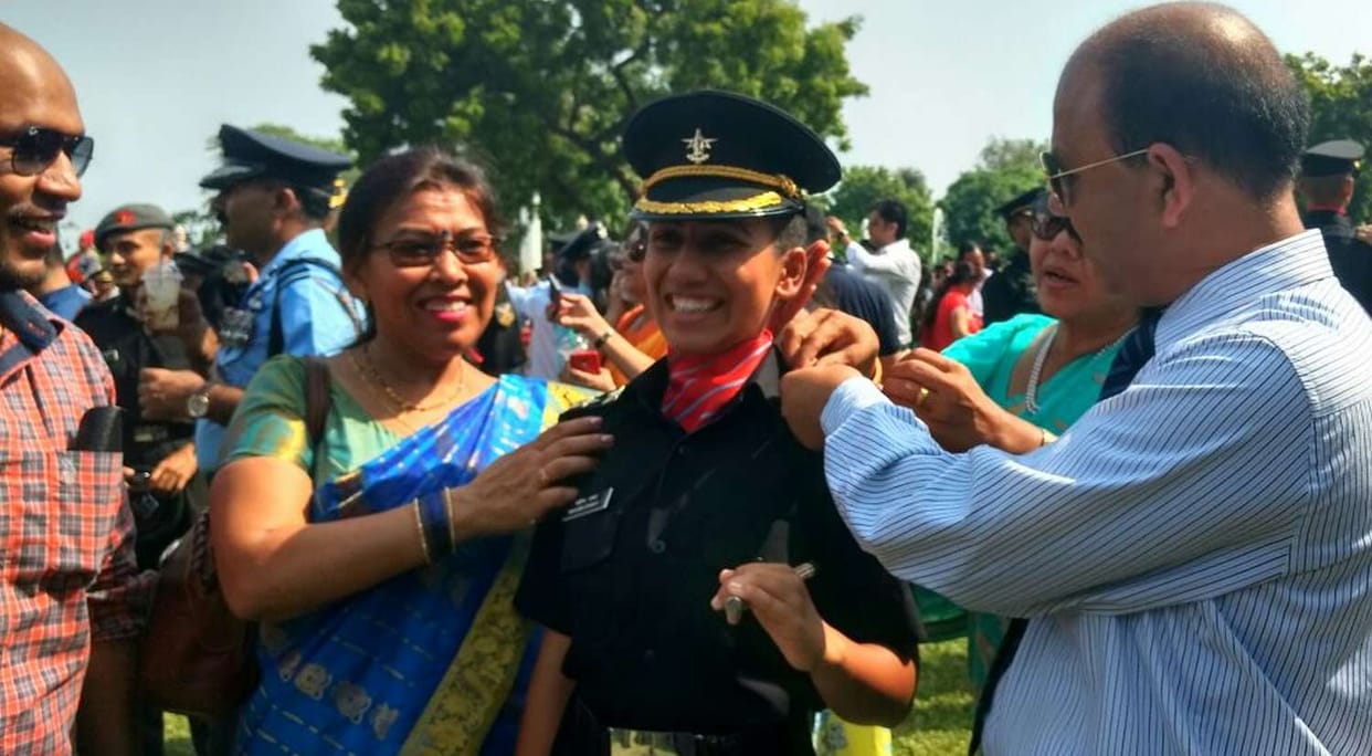The family did not have the passion to serve the country wake.