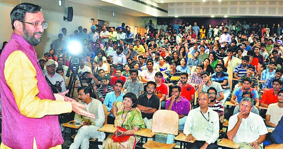  HRD Minister, Cabinet minister, Prakash jawredkar, Make in india, IISER, mohali