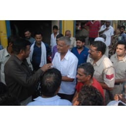 encroachment, police,rewari,crime, market, protest