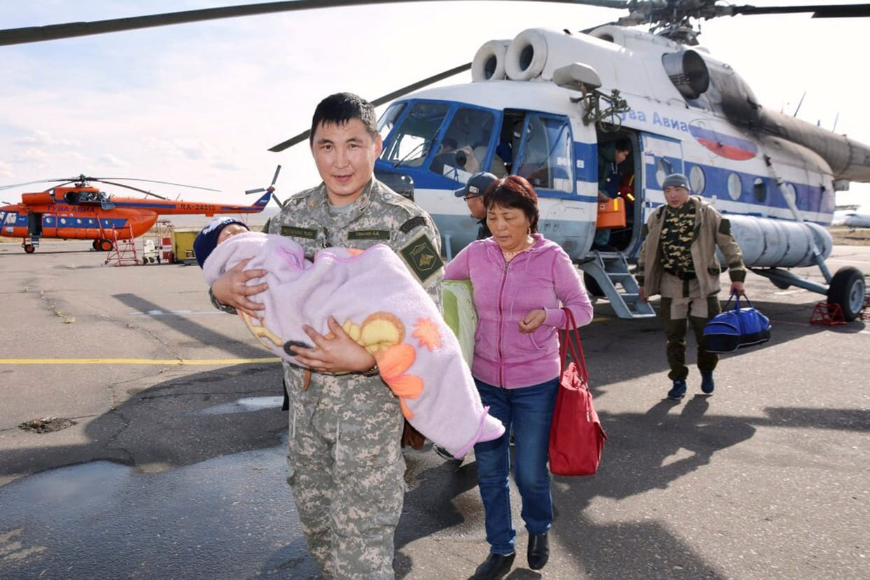 Russian toddler survives three days lost in Siberian wilderness