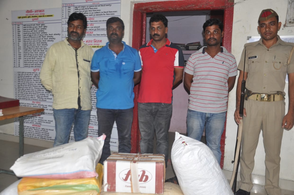 Four people arrested with duplicate wine