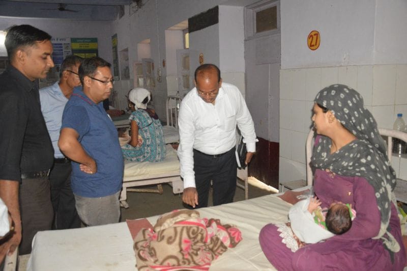 adm cheked arrengement in hospital