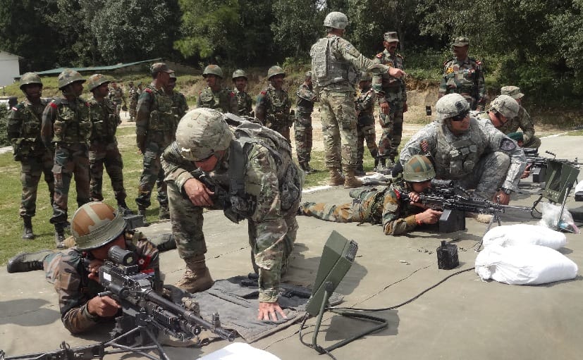 indo-us joint war exercise in uttarakhand