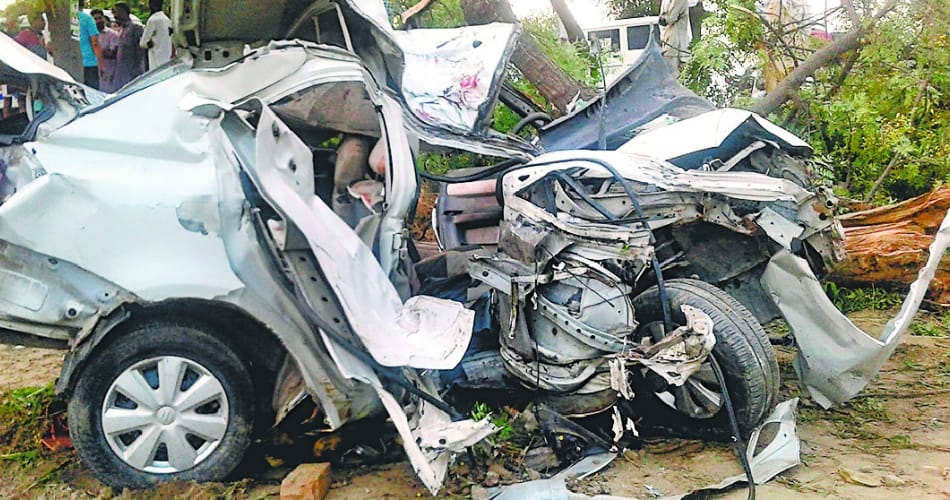 five people of family died in car accident in faridkot, main reason exposed in police enquiry