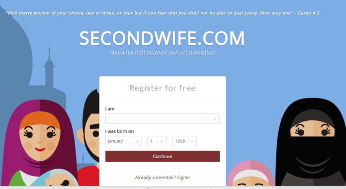 British Muslim makes a fortune from a “second wife” matchmaking site