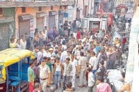 panipat, factory, burned, mother, son, die