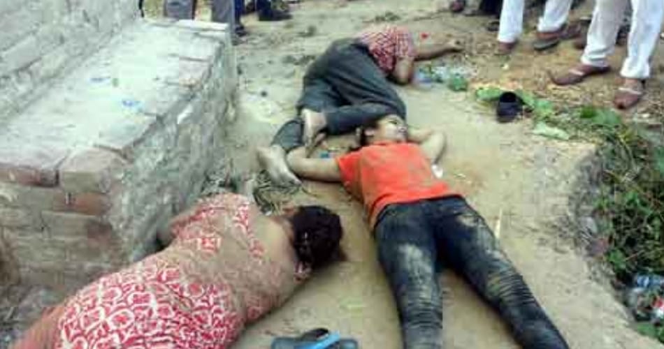couple committed suicide with two younger childrens in jalandhar due to loan problem