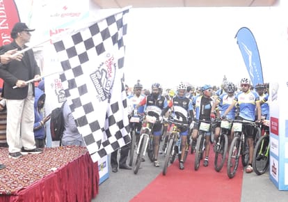 MTB Himalaya Cycle Rally Starts From Shimla, Canada Leads on First Day.