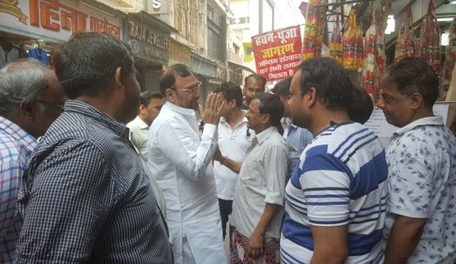 Sanitation campaign mayor arrived, returned to see encroachment