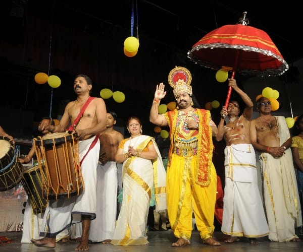 celebration of onam.