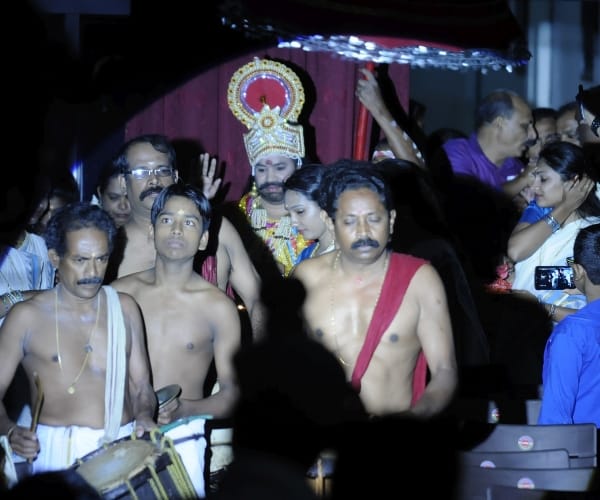 celebration of onam.