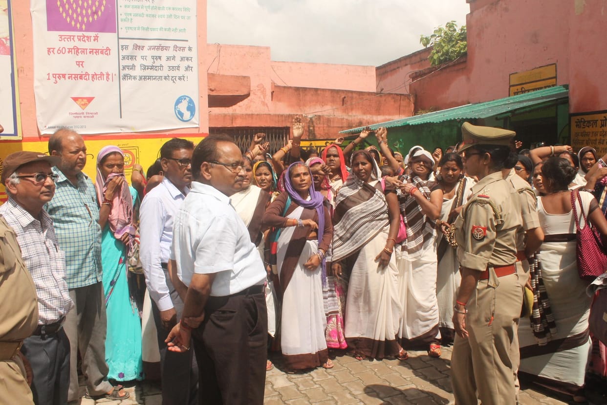 Polio vaccine not arrived booths