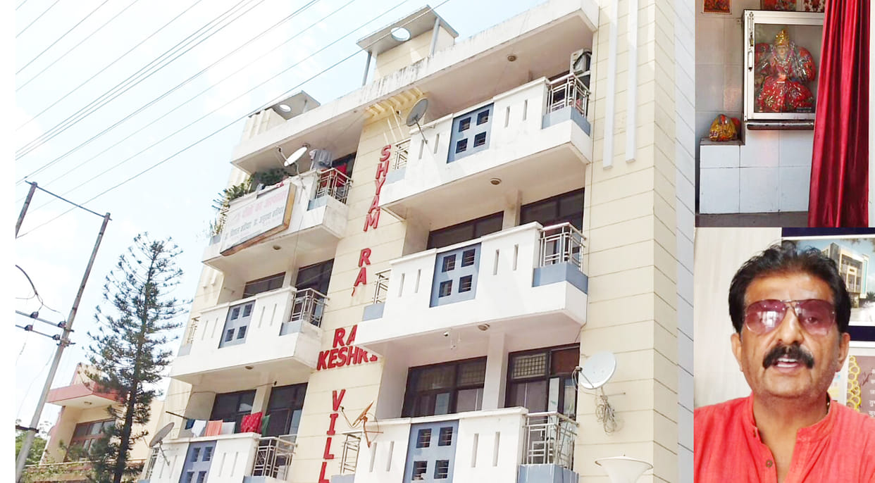 Navratri Festival will dandiya in Shyam Villas apartment