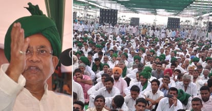 tau devilal jayanti event, many national leader come, but no chautala and no badal