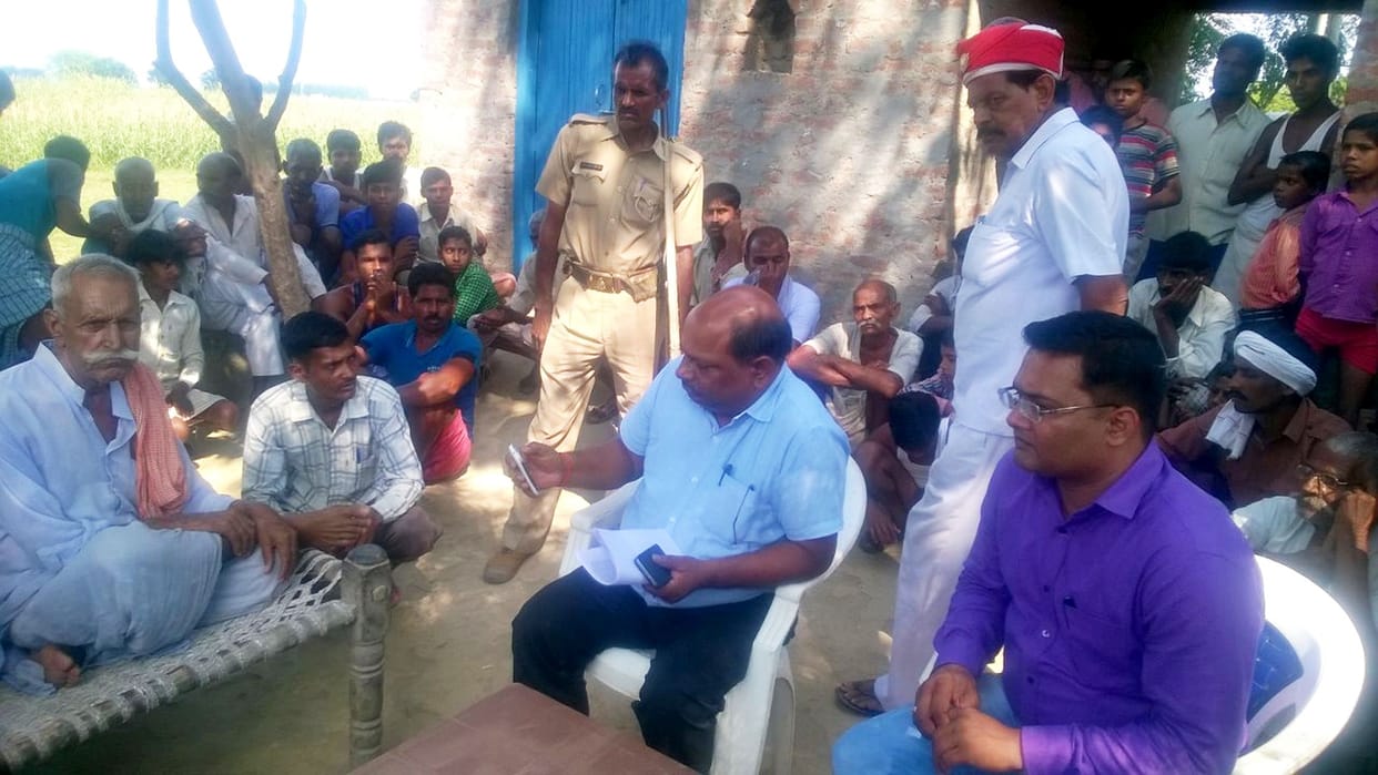 Villagers angry at the lack of development He did not drink a drop of polio  