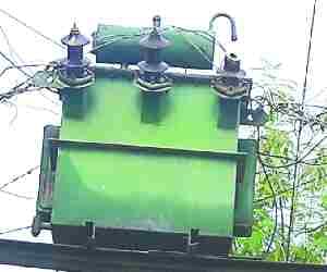 Transformer Burnt.