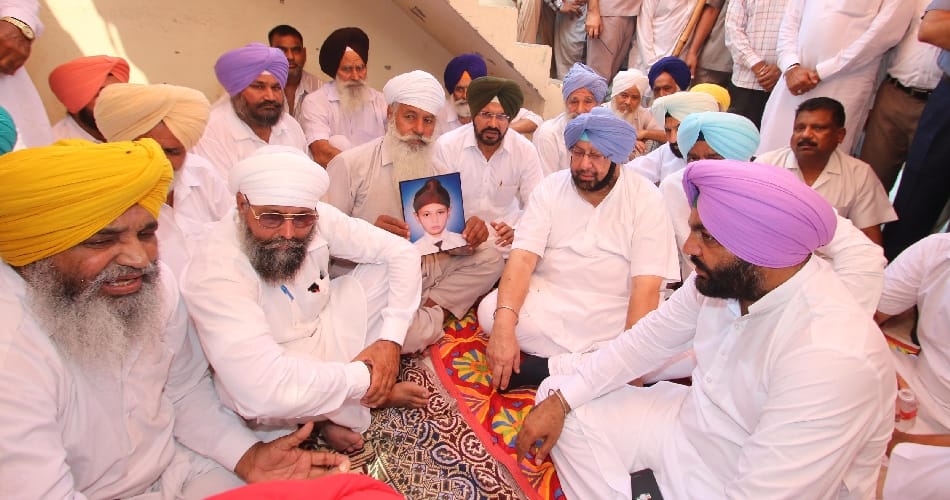 Capt Amarinder singh big announcement for Children killed in bus accident Amritsar 