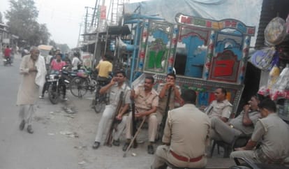 Police imposed a curfew in the village of Meerut Rohta