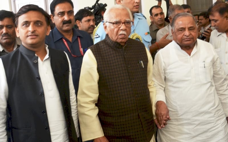 mulayam singh speaks on gayatri prajapati return to cabinet 