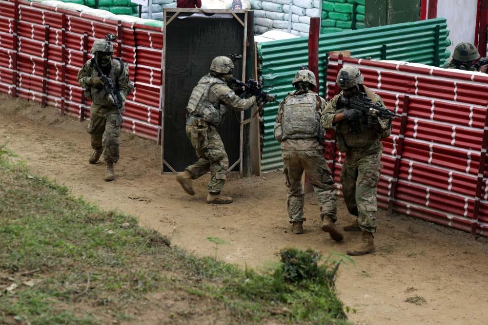 indo american army war exercise in almora
