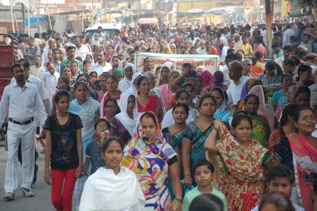 Brahmakumari goodwill tour city aroused 