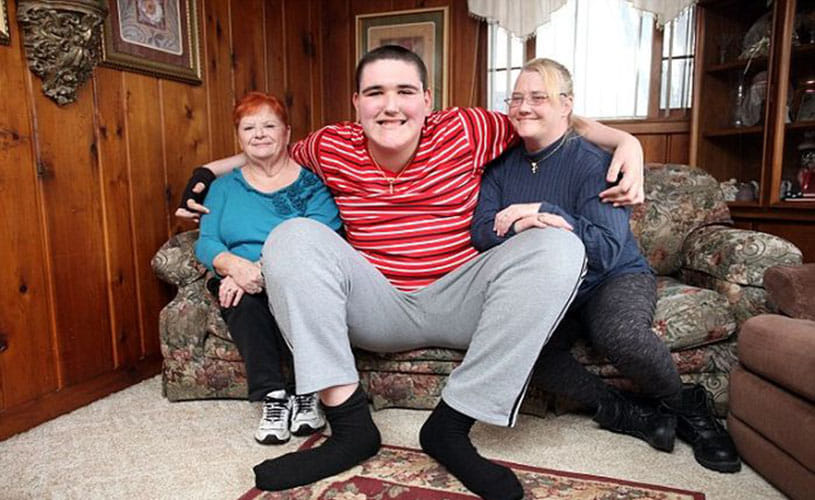  Broc Brown tallest teenager in the world 