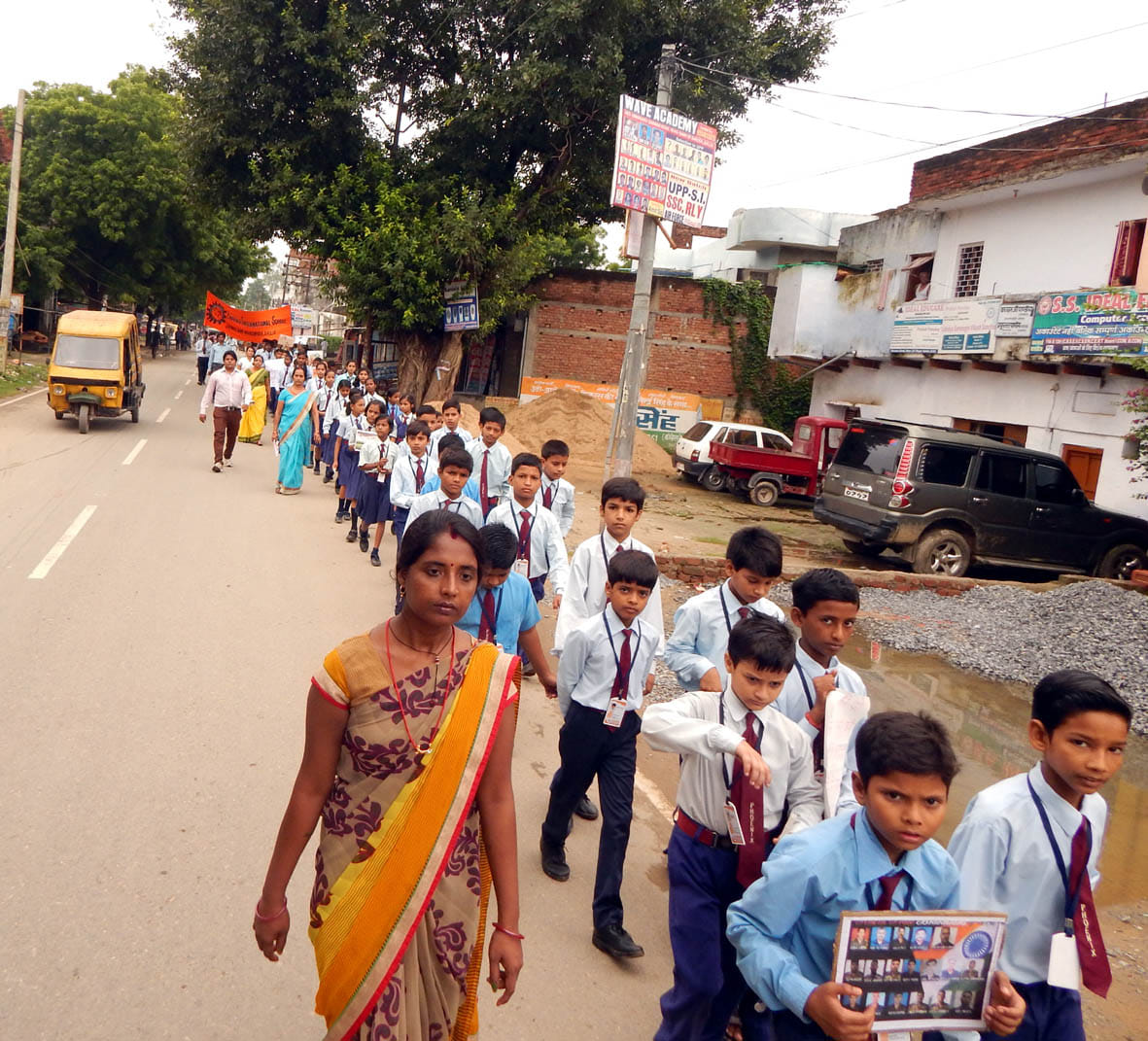 candle march nikala