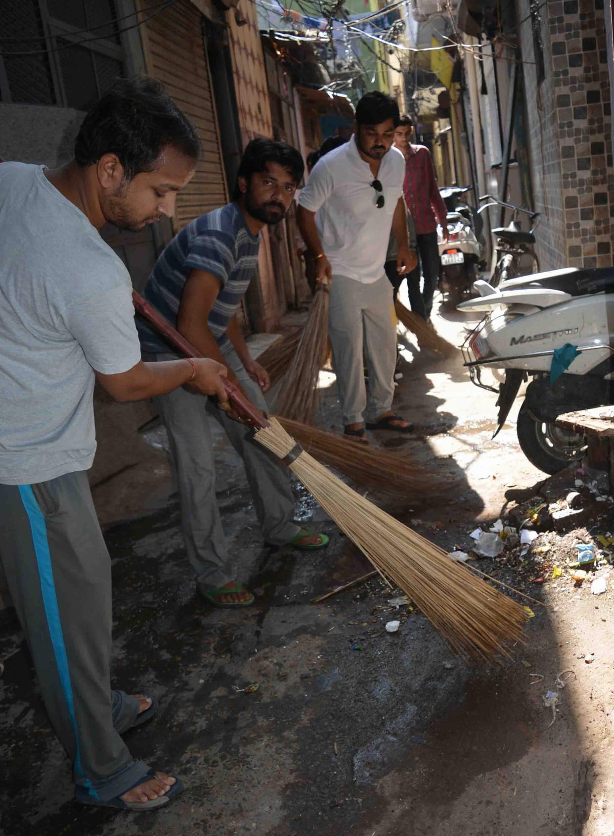 BGSBU university Clean India Fortnight