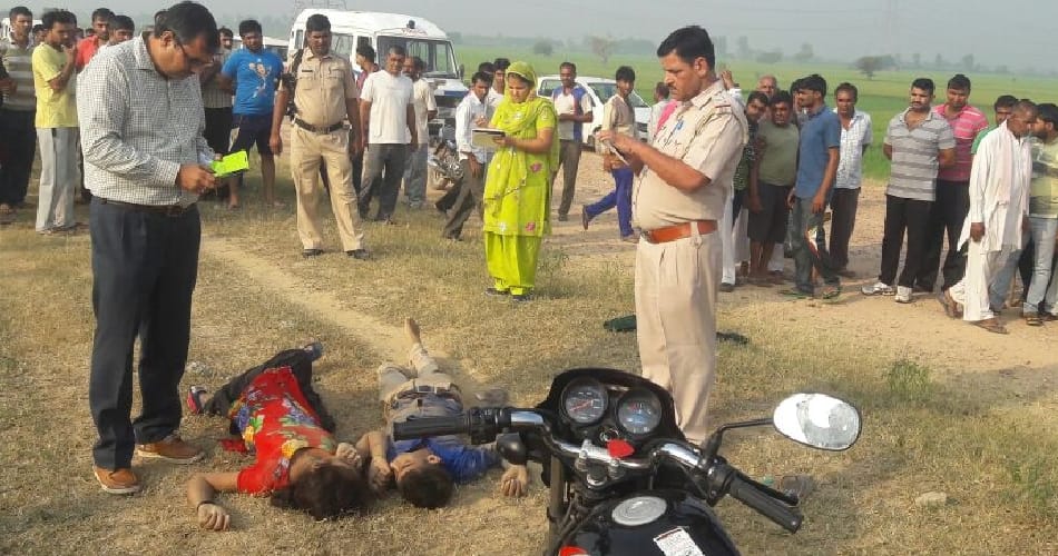 a man died in road accident at roorkee