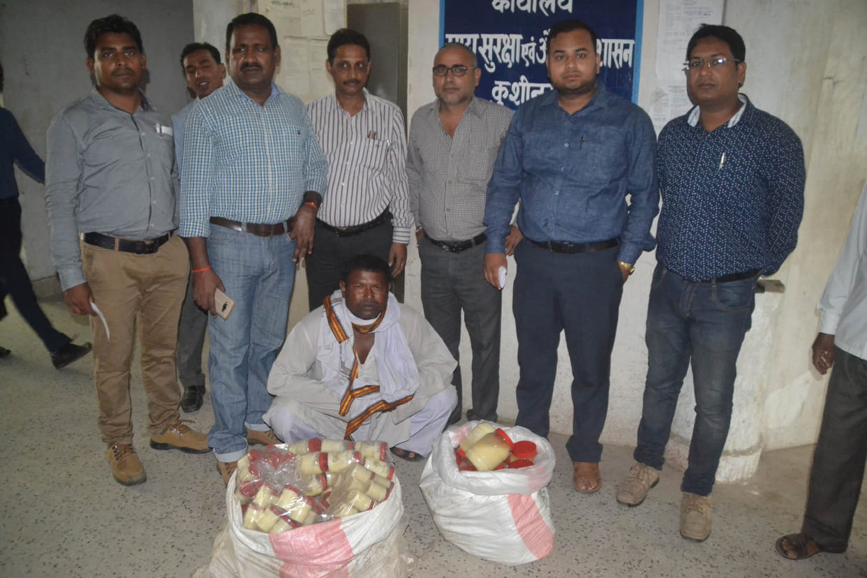 duplicate desi ghee caught