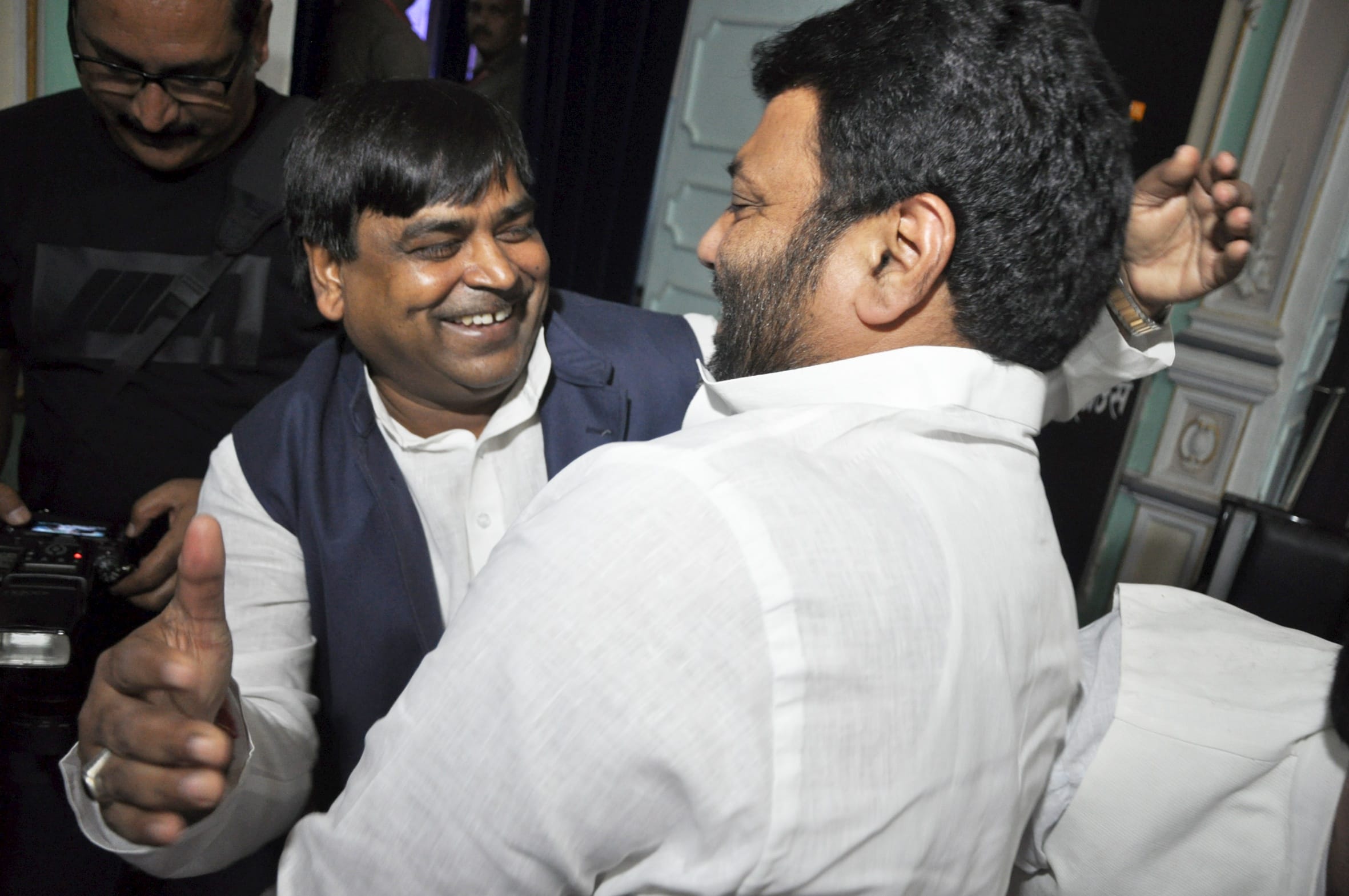 mulayam singh speaks on gayatri prajapati return to cabinet 