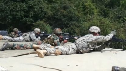 Watch: India and U.S. troops perform joint drills 